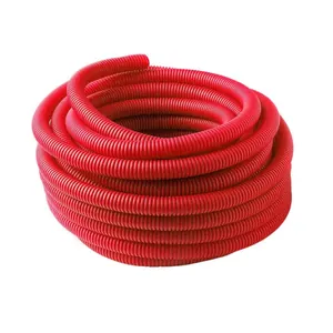 Труба гофрированная, красная D 25*20,4 мм Valfex 14524161 thumbnail